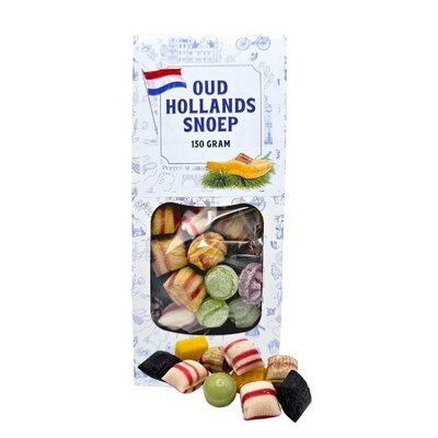 Typisch Hollands Oud Hollands snoepgoed Kussentjesmix-Doosje Delfts blauw (modern)