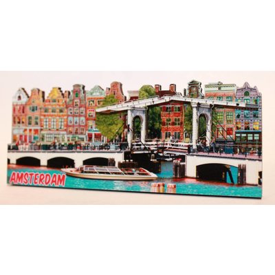 Typisch Hollands Magnet Amsterdam Magere Brug