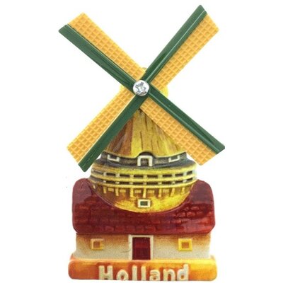 Typisch Hollands Magnet Stellingmolen - Polyprint - Holland