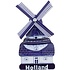 Matix Magneet Stellingmolen - Polyprint - Holland - ( Delfts blauw)