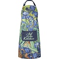 Memoriez Luxury kitchen apron - Irises - Vincent van Gogh