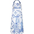 Typisch Hollands Luxury kitchen apron - Delft blue - Holland