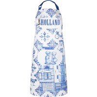 Typisch Hollands Luxe keukenschort - Delfts blauw - Holland