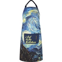 Memoriez Luxury kitchen apron - Starry sky - Vincent van Gogh