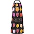 Memoriez Luxury kitchen apron - Classic - Tulip decoration - Black