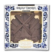 Typisch Hollands Chocolade Plaquette Holland Molens Delftsblauw Melk