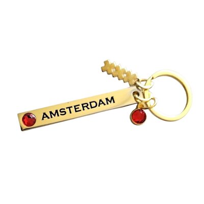 Typisch Hollands Schlüsselanhänger Amsterdam - Charms