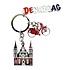 Typisch Hollands Keychain Bicycle - The Hague - Red - Copy