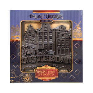 Typisch Hollands Chocolate Plaque Amsterdam canals Pure