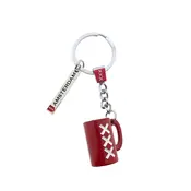 Typisch Hollands Keychain Beer mug red and label Amsterdam