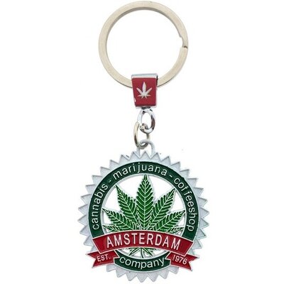 Matix Schlüsselanhänger Cannabisblatt - Amsterdam