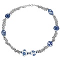 Typisch Hollands Necklace with Delft blue beads