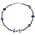 Typisch Hollands Halskette mit Delfter blauen Perlen