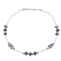 Typisch Hollands Necklace with Delft blue beads