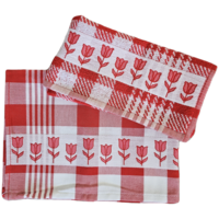 Typisch Hollands Kitchen textile package Red-White Tulips
