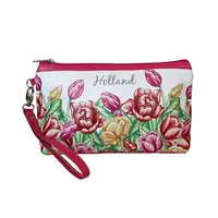 Typisch Hollands Toiletry bag - Pink - tulip motif - pink