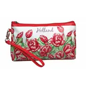 Typisch Hollands Toiletry bag - Red - tulip motif