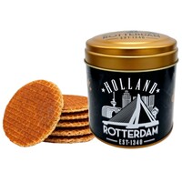 Matix Blik stroopwafels Rotterdam zwart/goud