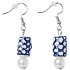 Heinen Delftware Earrings Delft blue