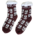 Holland sokken Fleece Comfort Socks - Holland tulips - Bordeaux