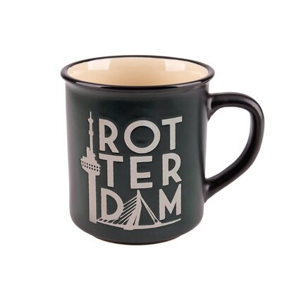 Typisch Hollands Tea -Mug and Tin Stroopwafels - Rotterdam - with tea egg