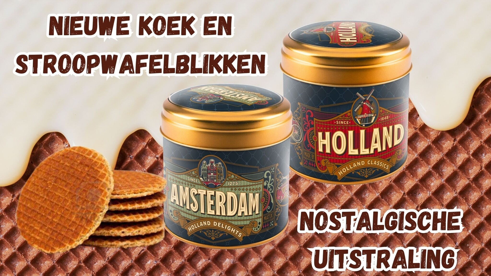 Nieuwe koekblikken