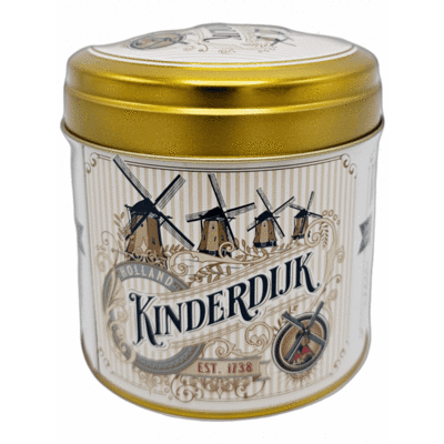 Typisch Hollands Rotterdam - Kinderdijk gift set Mug and Tin stroopwafels