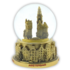 Typisch Hollands Waterbol stadstafereel Amsterdam 10cm goud