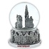 Typisch Hollands Water globe city scene Amsterdam 10cm silver