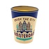 Typisch Hollands Shot glass Amsterdam enjoy blue