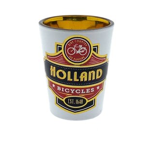 Matix Shot glass Holland gold/red