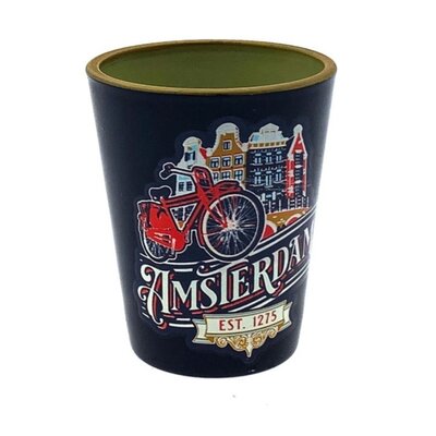 Typisch Hollands Shot Glass Amsterdam City Ornaments