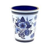 Matix Schnapsglas Blumen Delfter Blau Holland