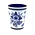 Typisch Hollands Shotglas bloemen Delfts-blauw Holland