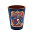 Matix Shot glass Amsterdam label blue