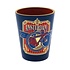 Matix Shot glass Amsterdam label blue