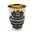 Typisch Hollands Shot glass Amsterdam houses blue/gold