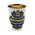 Typisch Hollands Shot glass Amsterdam houses blue / gold