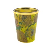 Typisch Hollands Schnapsglas van Gogh Sonnenblumen