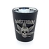 Typisch Hollands Shot glass black Amsterdam metal skull cigarette