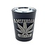 Typisch Hollands Schnapsglas schwarz Amsterdam Metall Weed