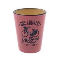 Typisch Hollands Shot glass camp Holland pink