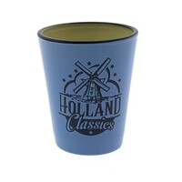 Typisch Hollands Schnapsglas Camp Holland blau