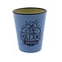 Typisch Hollands Schnapsglas Camp Holland blau