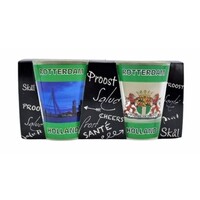 Typisch Hollands Schnapsgläser in Geschenkverpackung Rotterdam