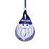 Matix Christmas ornament Santa Claus knitted sweater Delft blue