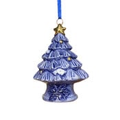 Typisch Hollands Delfter blauer Weihnachtsbaumschmuck mit Gold