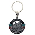 Matix Sleutelhanger Rond - City of  Amsterdam (zwart-tin)