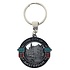 Matix Keychain Round - City of Amsterdam (black-tin)