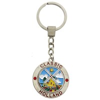 Matix Schlüsselanhänger (Spinner) Holland - Windmühlenlandschaft